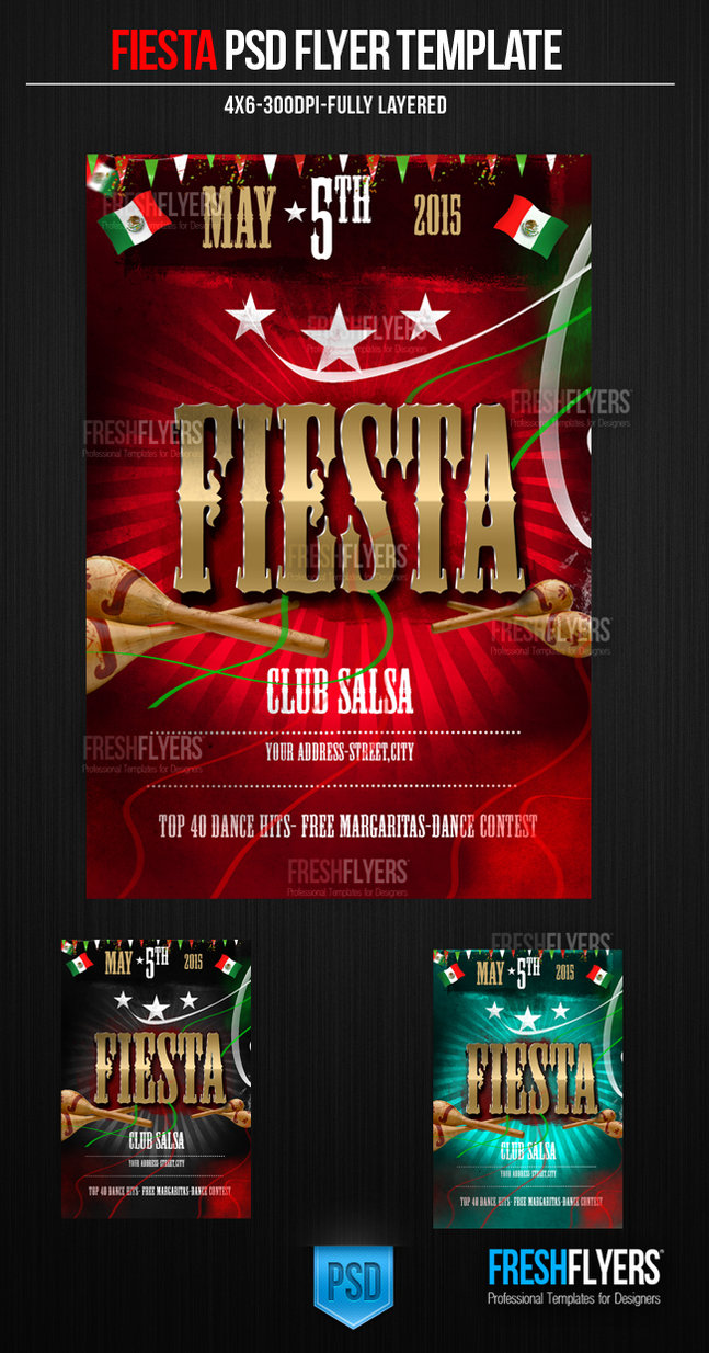 Fiesta Flyer Template