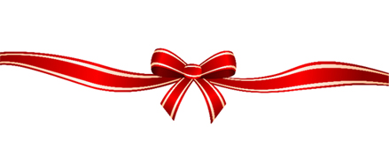 Free Christmas Ribbons and Bows