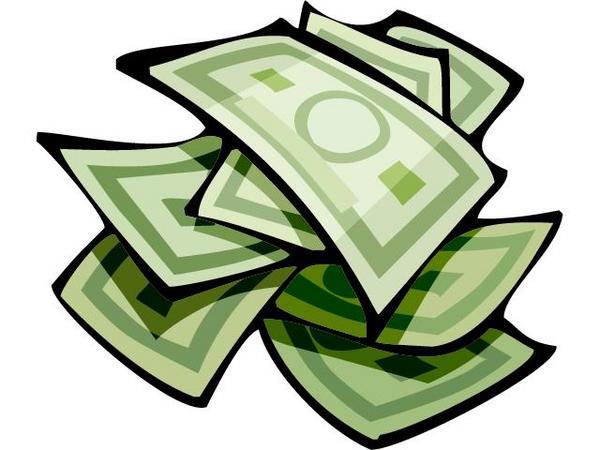 Free Clip Art of Money Dollar Bills