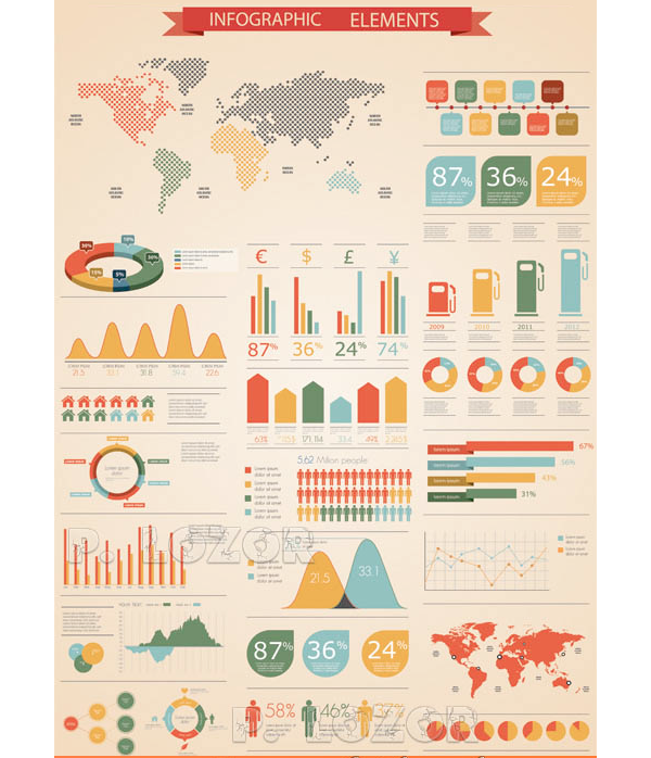 Free Infographic Vector Elements