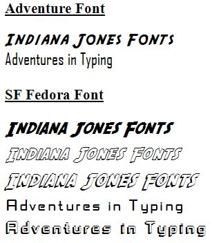 Free Microsoft Word Fonts