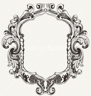 Free Ornate Vintage Frame Vector