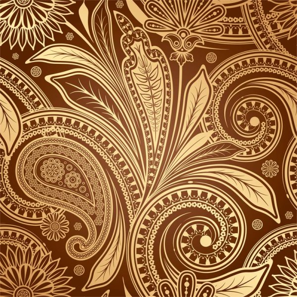 Free Paisley Vector Patterns