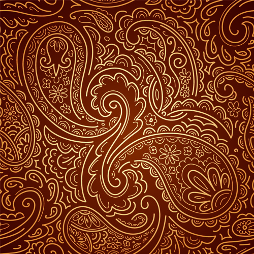 Free Paisley Vector Patterns