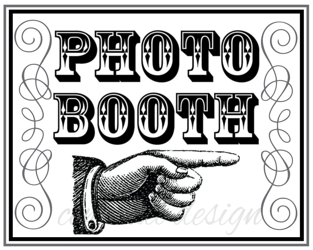 17 Photo Booth Sign Images