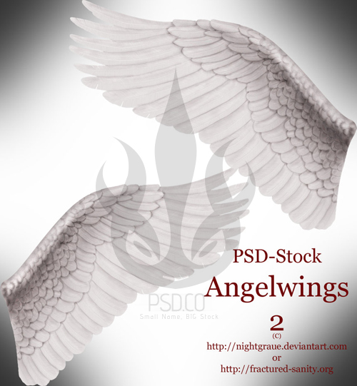 Free Psd Angel Wings