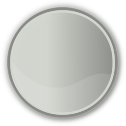 Grey Circle Icon
