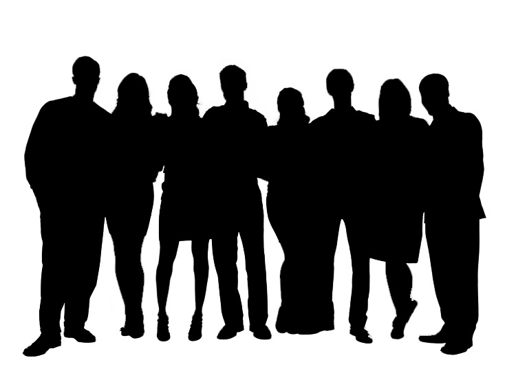 Group Silhouette Clip Art