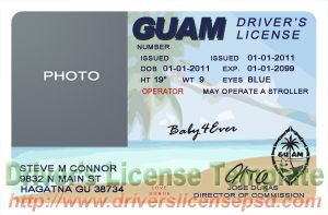 Guam Drivers License