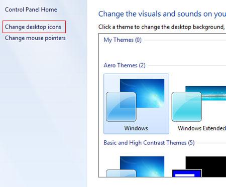 How to Add Desktop Icons in Windows 8