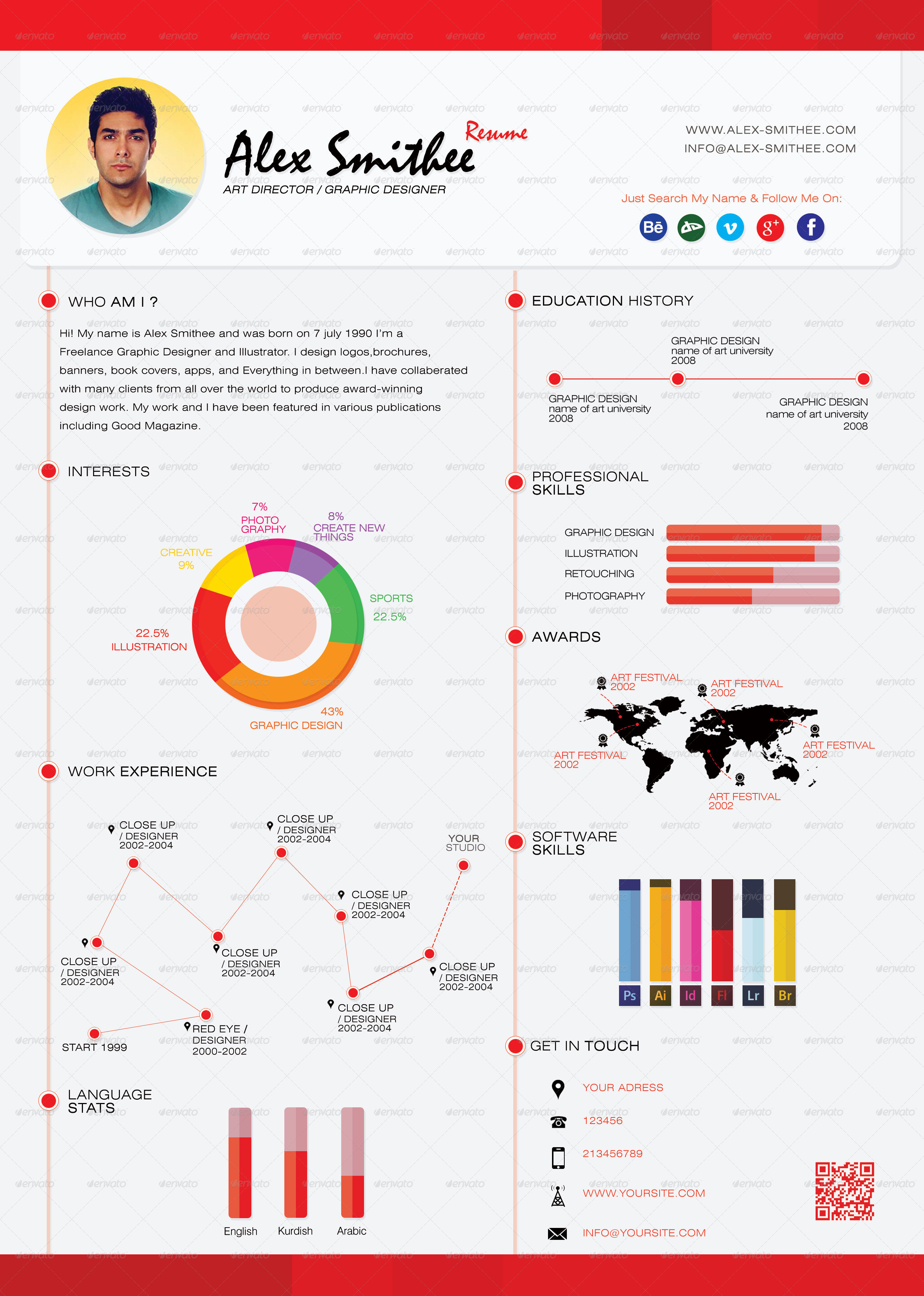 Infographic Resume Templates