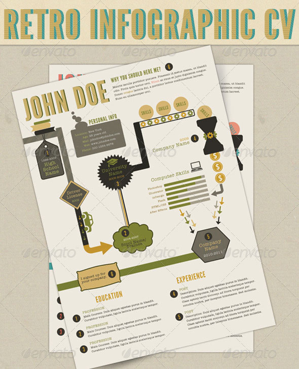 Infographic Resume Templates