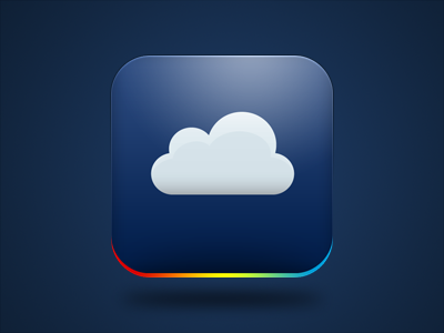 iPhone Weather App Icon