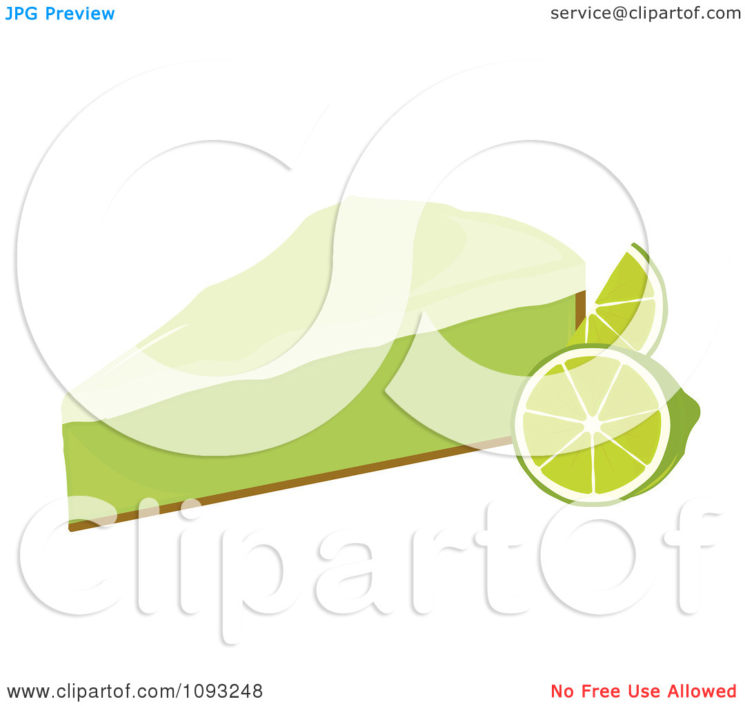 Key Lime Pie Clip Art