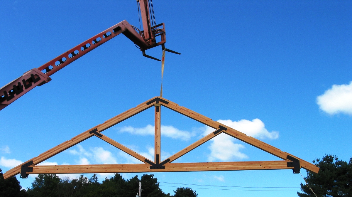 Kings Post Truss Timber