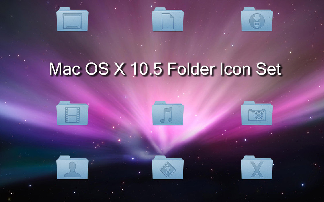 Mac OS X Folder Icons