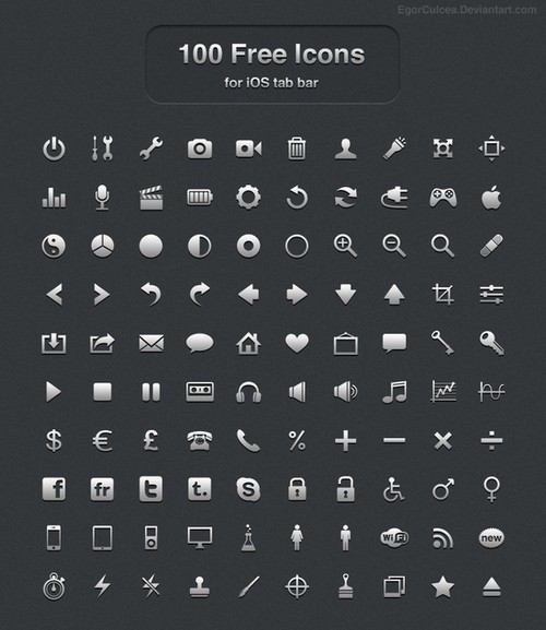 Mac OS X Icons Free