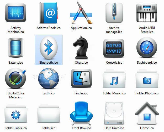 Mac OS X Icons