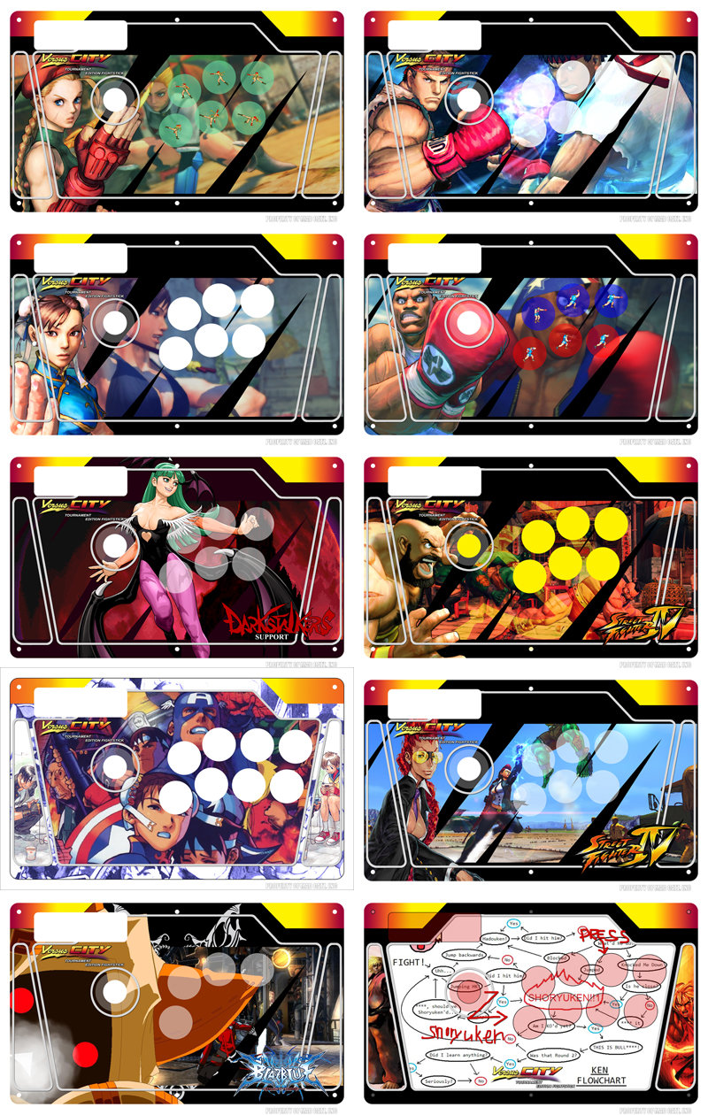 Mad Catz FightStick Template