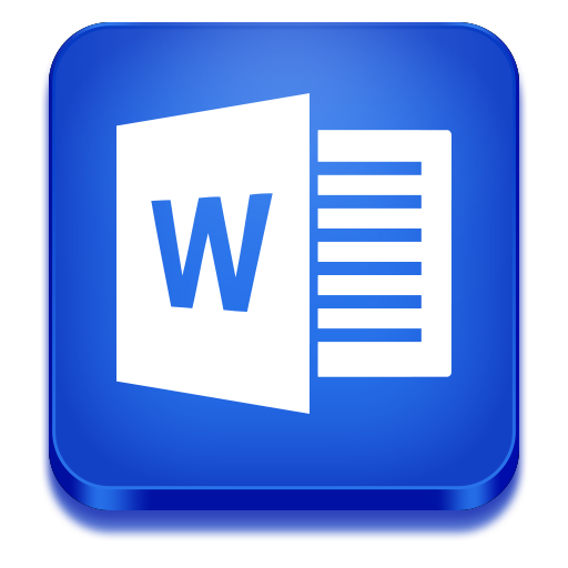 Microsoft Word 2013 Icon