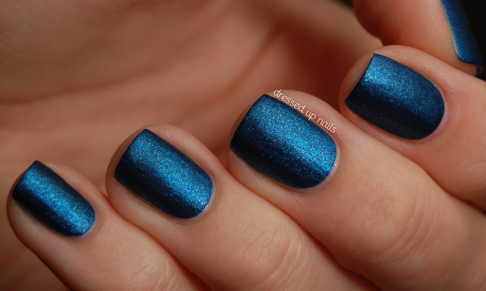 Midnight Blue Matte Nail Polish