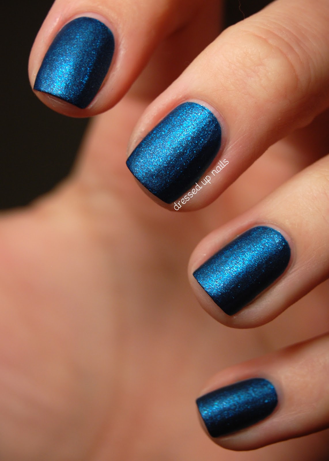 Midnight Blue Nail Polish