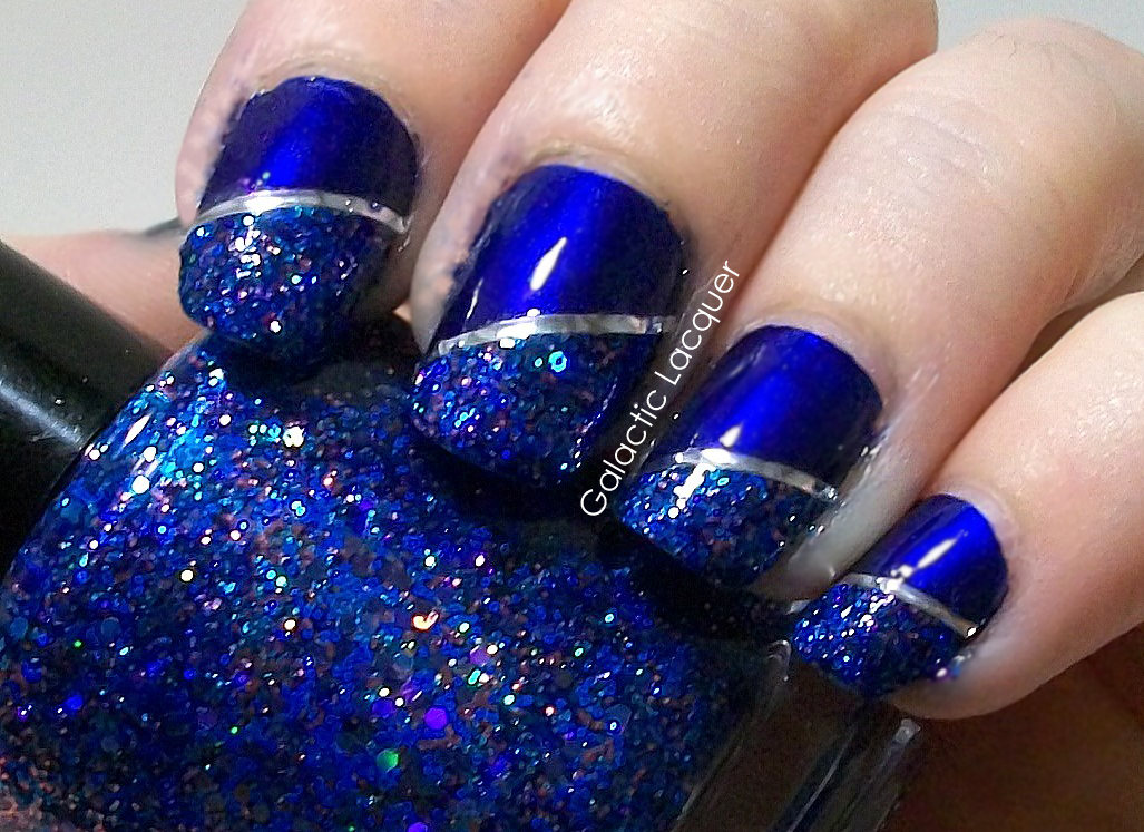 Midnight Blue Nails