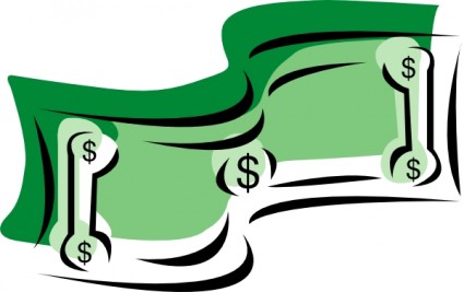 Money Dollar Bill Clip Art Free