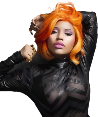 Nicki Minaj Orange Hair