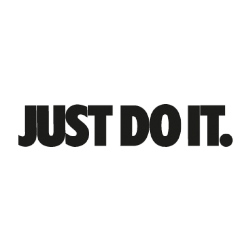 12 Just Do It Logo Font Images