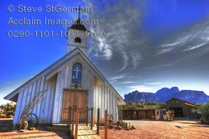 12 Fonts Old West Church Images