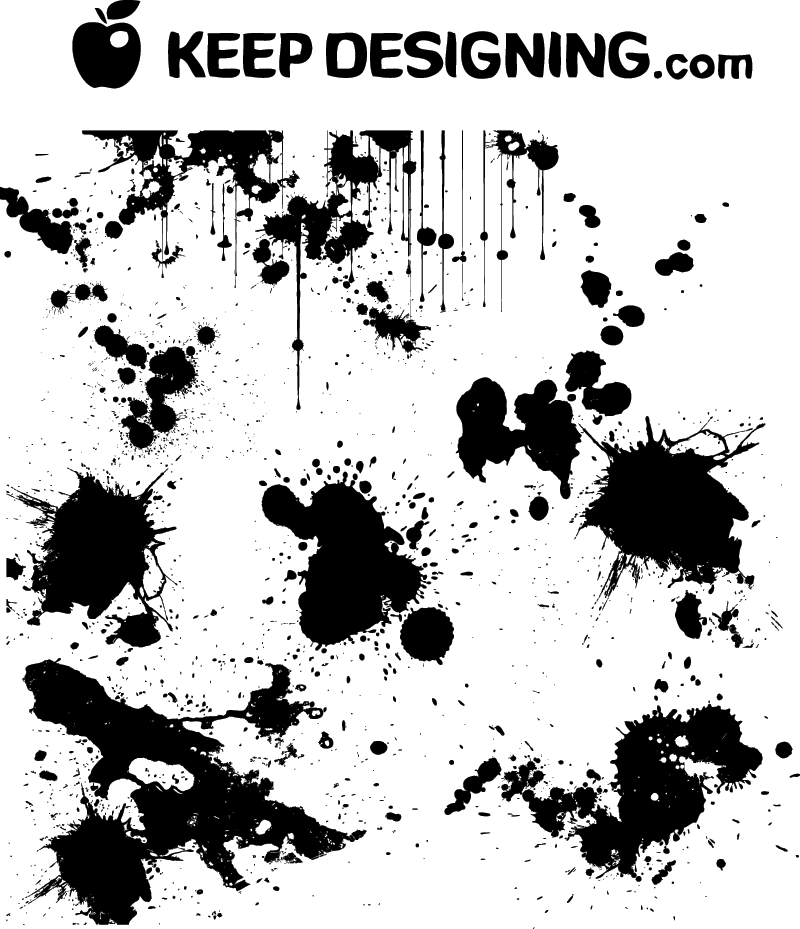 Paint Splatter Vector Paint Splatter Vector