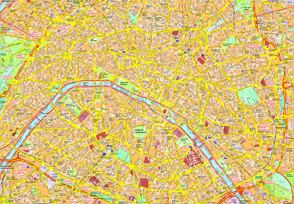 Paris World Map England