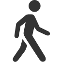 Person Walking Icon