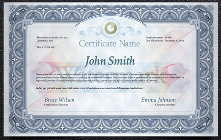 Photoshop Certificate Template Photoshop Certificate Template