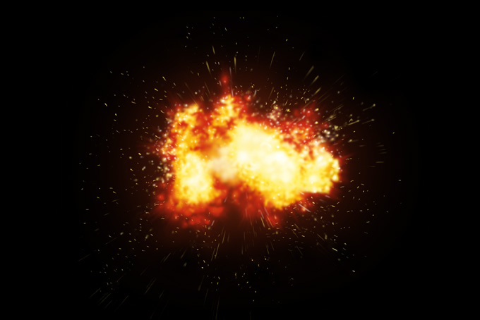 PNG Fireball Explosion Video Download