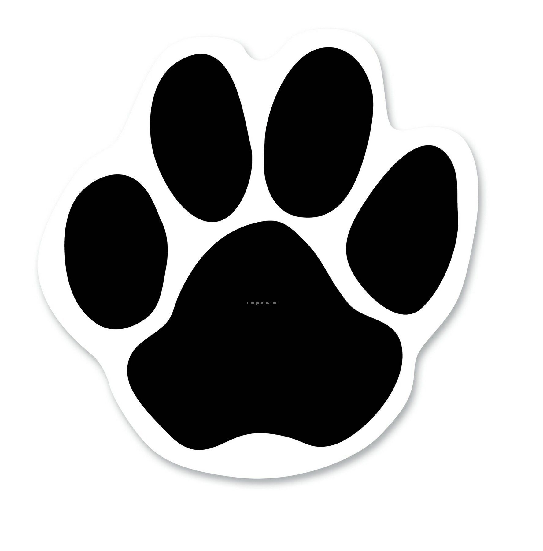 Printable Paw Prints to Color