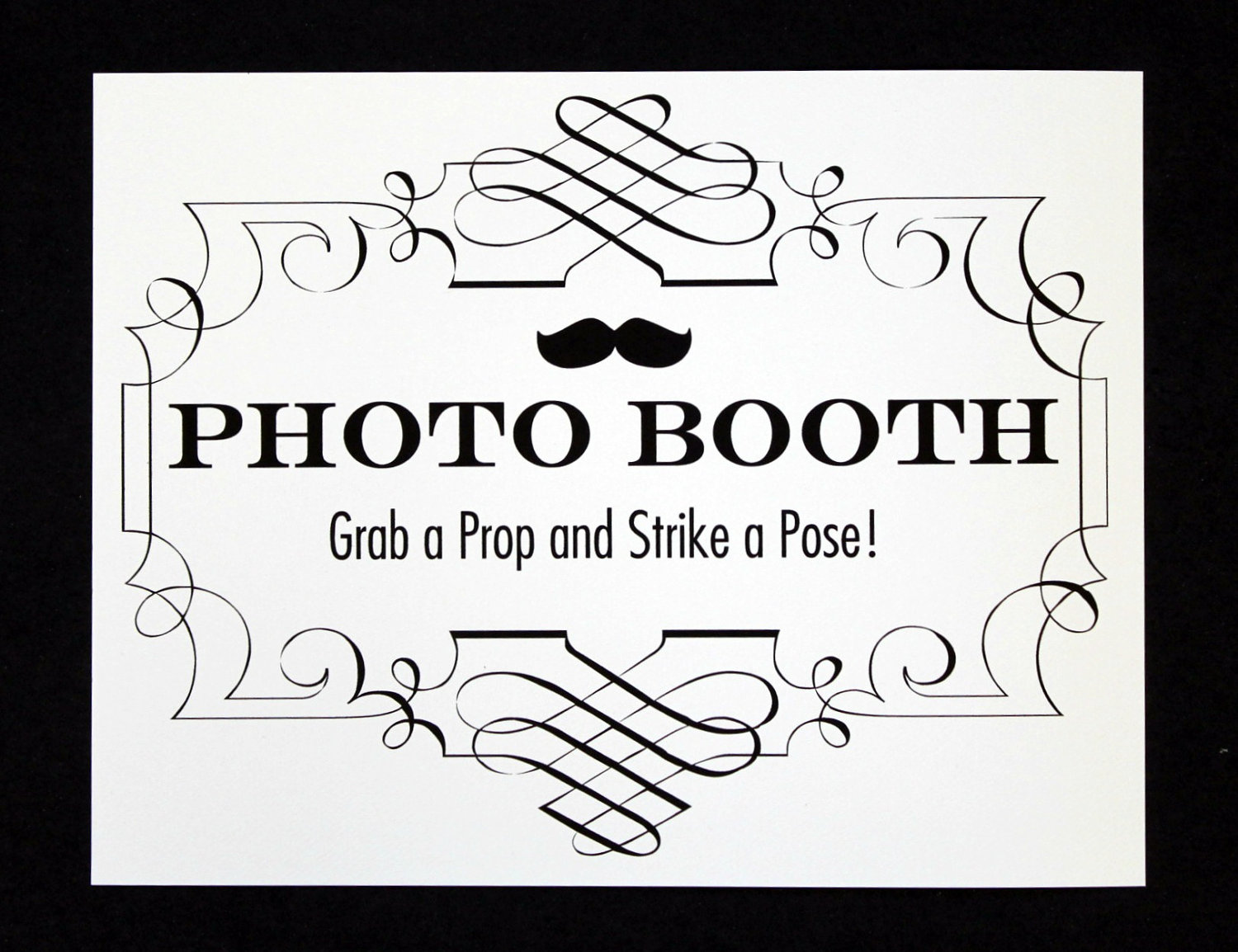 Printable Photo Booth Prop Signs