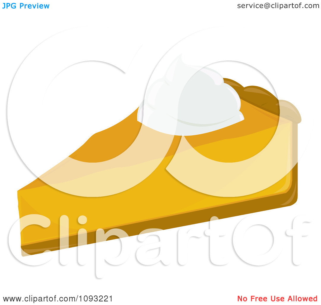Pumpkin Pie Slice Clip Art