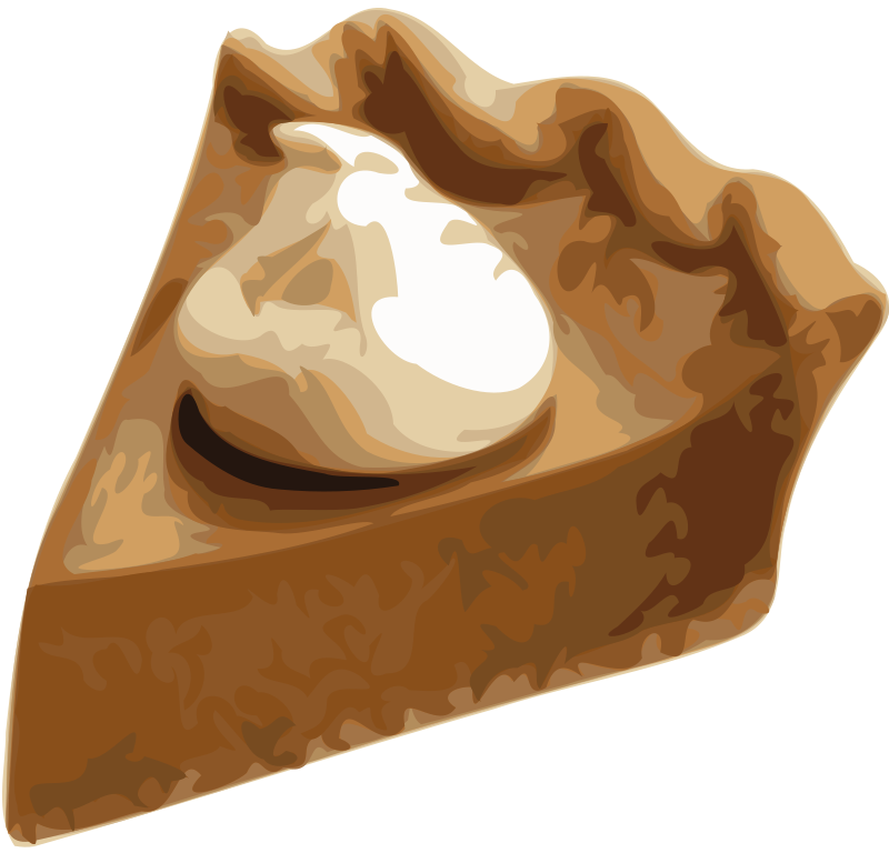 Pumpkin Pie Slice Clip Art