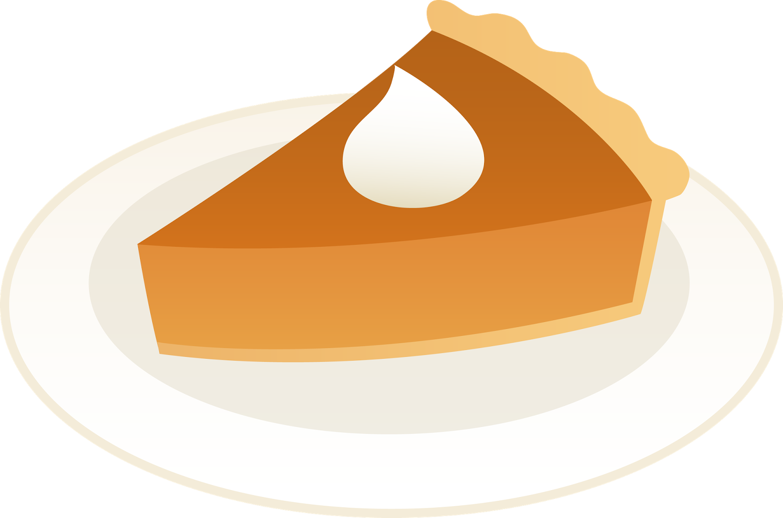 Pumpkin Pie Slice Clip Art