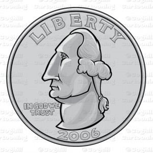 9 US Coin Vectors Images