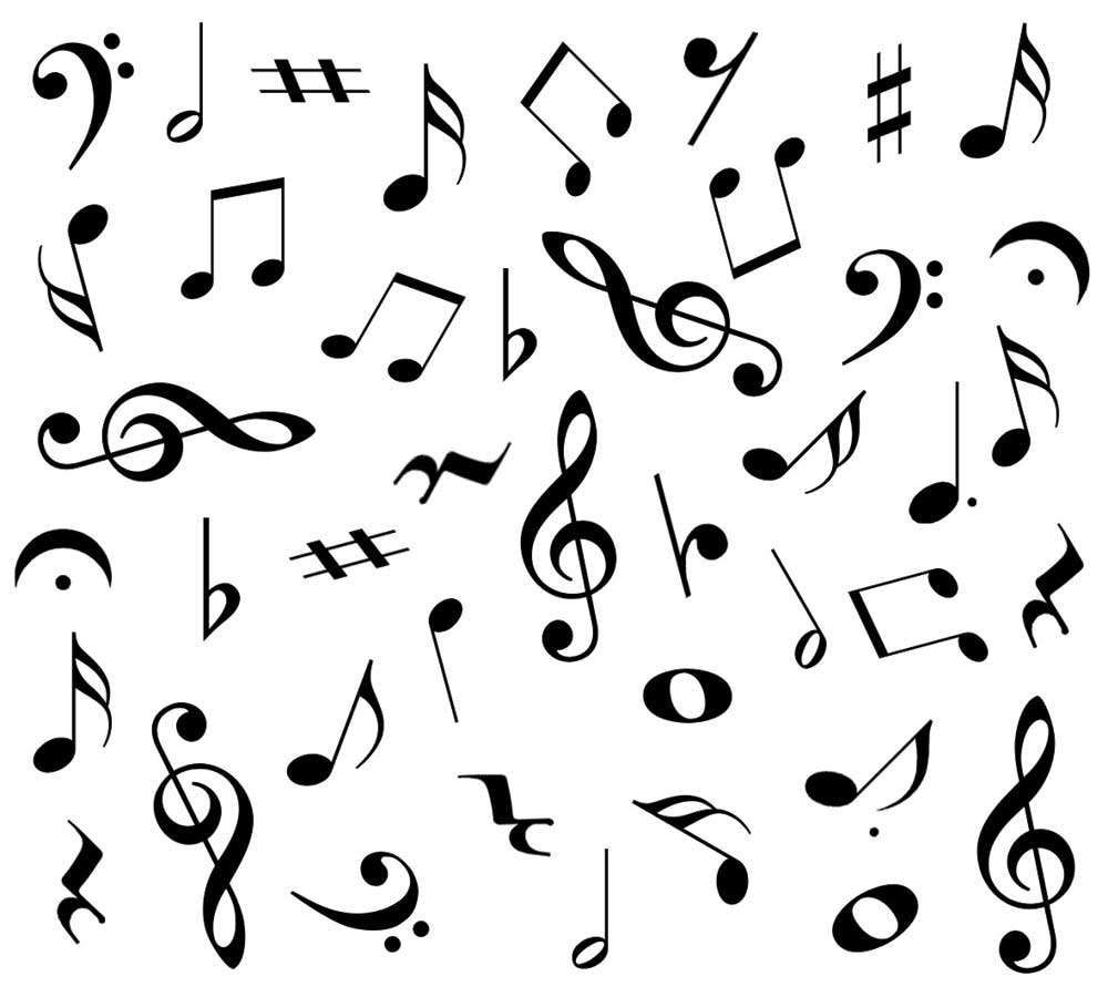 Random Music Symbols