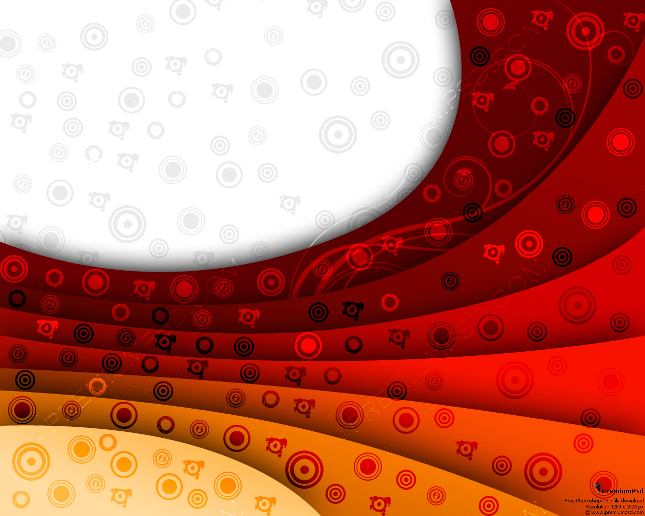 Red Abstract Background Designs