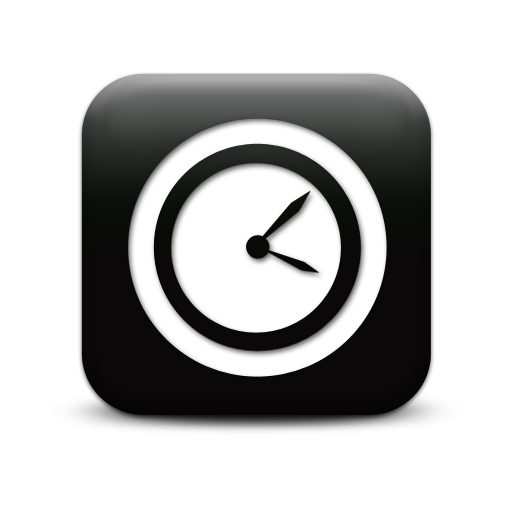 Red Clock Icon