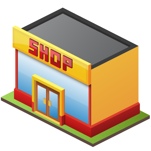 12 Store Icon PNG File Images