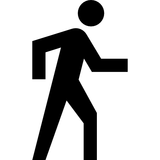 Right Person Walking Icon
