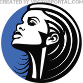 Rihanna Vector Portrait Rihanna Vector Portrait
