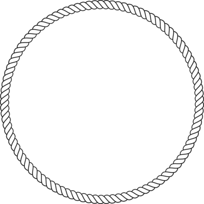 Rope Circle Border Rope Circle Border