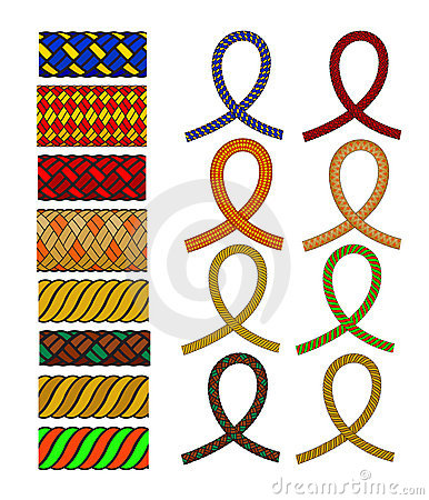 Rope Pattern Brush Rope Pattern Brush